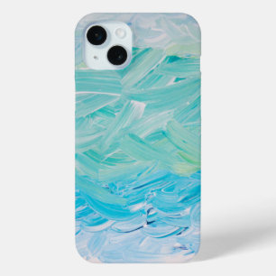 Ocean Shades of Blue Hoesje-Mate iPhone Case