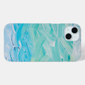Ocean Shades of Blue Hoesje-Mate iPhone Case (Achterkant (horizontaal))