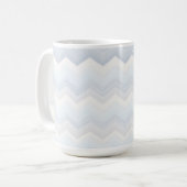 Ocean Shades Waterverf Chevron Koffiemok (Voorkant links)