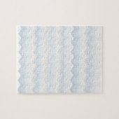 Ocean Shades Waterverf Chevron Legpuzzel (Horizontaal)