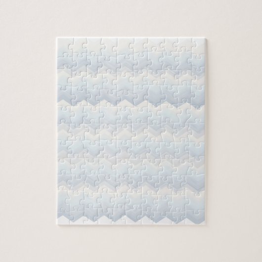 Ocean Shades Waterverf Chevron Legpuzzel (Verticaal)