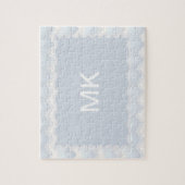 Ocean Shades Waterverf Chevron Legpuzzel (Verticaal)