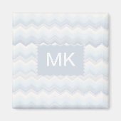 Ocean Shades Waterverf Chevron Magneet (Voorkant)