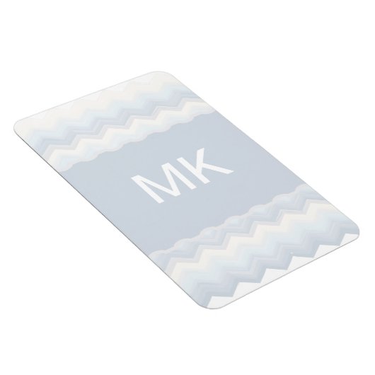 Ocean Shades Waterverf Chevron Magneet (Rechterzijde)