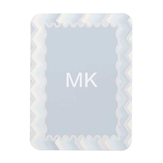 Ocean Shades Waterverf Chevron Magneet (Verticaal)