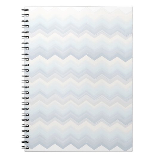Ocean Shades Waterverf Chevron Notitieboek (Voorkant)