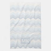 Ocean Shades Waterverf Chevron Theedoek (Verticaal)