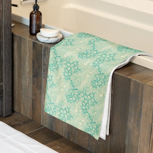 Ocean Shells Sea Waves Abstract Vintage Pattern Strandlaken