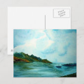 Ocean Shore Briefkaart (Voorkant / Achterkant)