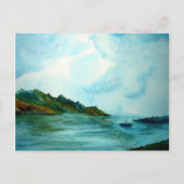 Ocean Shore Briefkaart (Voorkant)