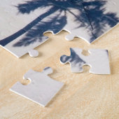 Ocean Shore Palm Tree Puzzle Legpuzzel (Zijkant)