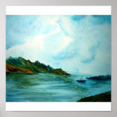 Ocean Shore Poster (Voorkant)