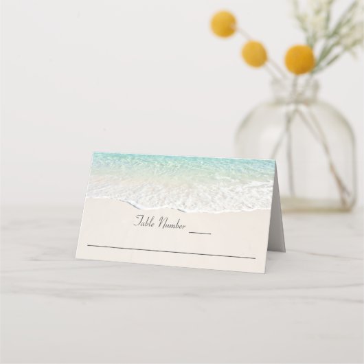 Ocean Shoreline Beach Reception Plaatskaartje (Voorkant)