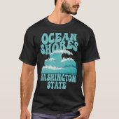 Ocean Shores Washington T-shirt (Voorkant)