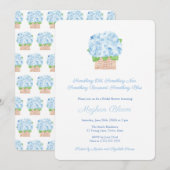 Ocean-Side Iets Blue Theme Vrijgezellenfeest Kaart (Voorkant / Achterkant)