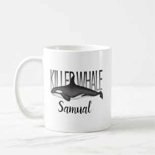 Ocean Simple Killer Whale Nautical Wildlife Animal Koffiemok