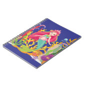 Ocean Siren: lang rood haar Notitieboek (Linkerzijde)