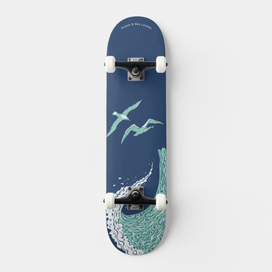 Ocean Skateboard, Zee Skateboard, Zee, oceaandek Persoonlijk Skateboard (Voorkant)