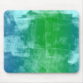 Ocean Sky Blue Green Abstract Muismat (Voorkant)