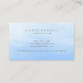 Ocean Sky Blue Ombre Beauty of Professional Visitekaartje (Achterkant)
