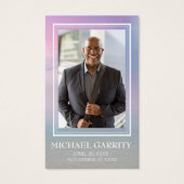 Ocean Sky-fotografie - Funeral Prayer Card Visitekaartje (Voorkant)