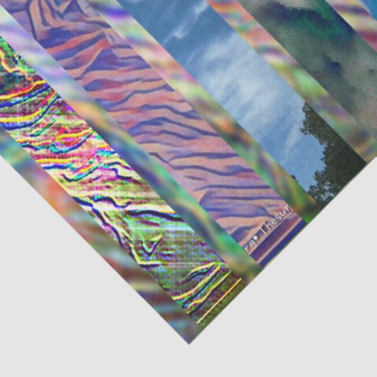 #OCEAN&SKY #THESURFINGMERMAID @ MAGHIE.ORG TISSUEPAPIER (Detail)