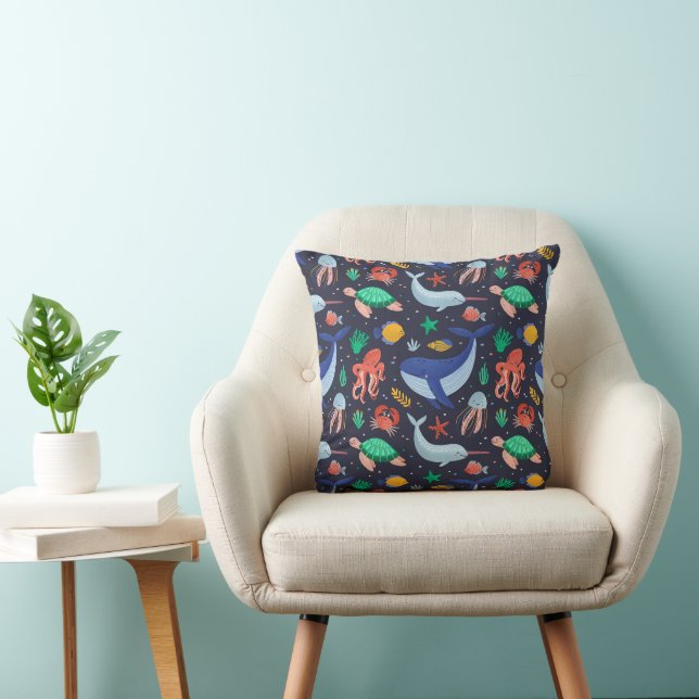 Ocean Sleep 16x16 Kussen (Stoel)