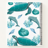 Ocean Soul Notebook | Beach-Inspired Aesthetic  Notitieboek (Achterkant)