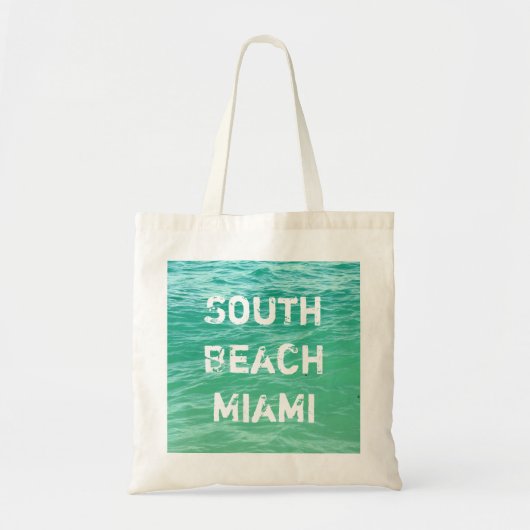 Ocean, South Beach Miami Tote Bag (Voorkant)