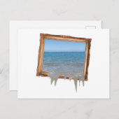Ocean Spilling out of Afbeelding Lijst Briefkaart (Voorkant / Achterkant)