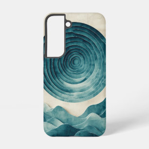 Ocean Spiral Vortex telefoonhoesje Samsung Galaxy Hoesje