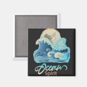 Ocean Spirit Magnet (Voorkant / Achterkant)