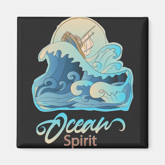 Ocean Spirit Magnet (Voorkant)