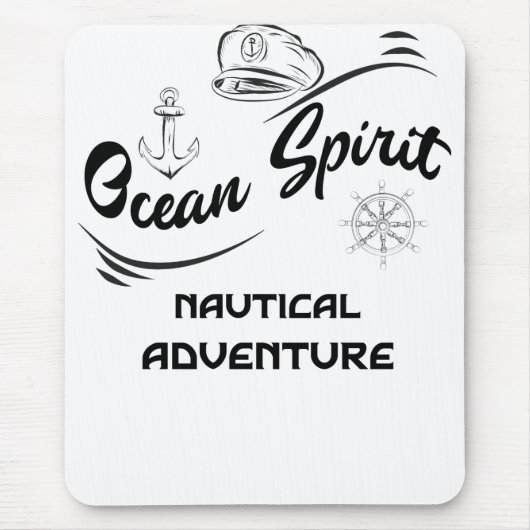 Ocean Spirit Nautical Adventure Muismat (Voorkant)