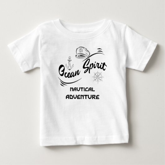 Ocean Spirit Nautical Adventure T-Shirt (Voorkant)