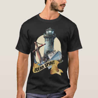 Ocean Spirit Nautical Adventure T-shirt
