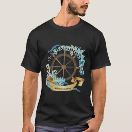 Ocean Spirit Nautical Journey thema T-shirt
