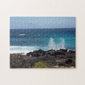 Ocean Splashing Against the Shore Legpuzzel (Horizontaal)