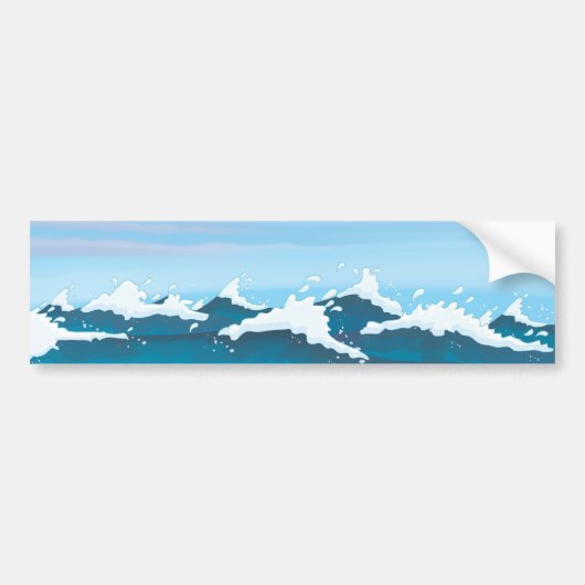 Ocean Spray Bumpersticker (Voorkant)