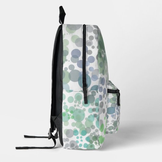 Ocean Spray Water Druppelt Waterverf Art Bedrukte Rugzak (Links)