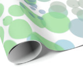 Ocean Spray Water Druppelt Waterverf Art Cadeaupapier (Rol Hoek)