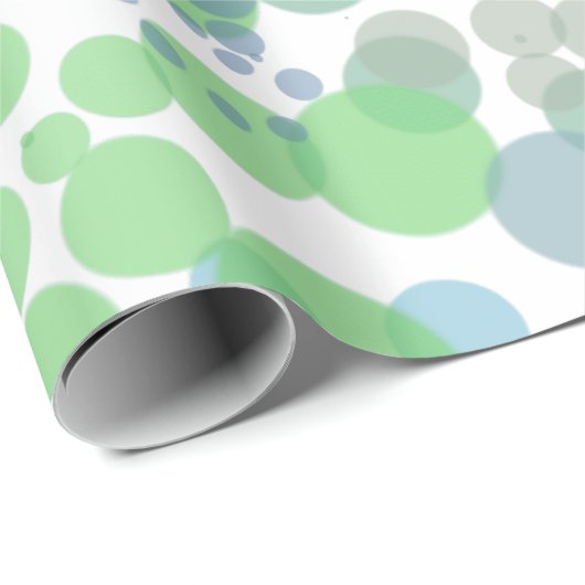 Ocean Spray Water Druppelt Waterverf Art Cadeaupapier (Rol Hoek)