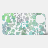 Ocean Spray Water Druppelt Waterverf Art Case-Mate iPhone Case (Achterkant (horizontaal))