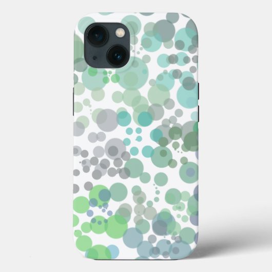 Ocean Spray Water Druppelt Waterverf Art Case-Mate iPhone Case (Achterkant)