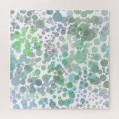 Ocean Spray Water Druppelt Waterverf Art Legpuzzel (Horizontaal)