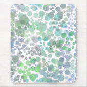 Ocean Spray Water Druppelt Waterverf Art Muismat (Voorkant)