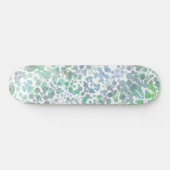 Ocean Spray Water Druppelt Waterverf Art Persoonlijk Skateboard (Horizontaal)