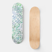 Ocean Spray Water Druppelt Waterverf Art Persoonlijk Skateboard (Voorkant)