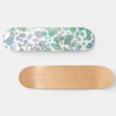Ocean Spray Water Druppelt Waterverf Art Persoonlijk Skateboard (Horizontaal)