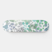 Ocean Spray Water Druppelt Waterverf Art Persoonlijk Skateboard (Horizontaal)
